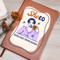 Empowering She.EO, Coffee First, Empire Second, Inspirational Gift for Entrepreneurs, Lined Journal