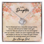 To My Daughter, You've Blossomed Into A Beautiful Young Woman