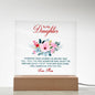 Acrylic Plaque Keepsake, Gift For Daughter From Mom, Daughter Graduation Present