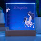 Acrylic Plaque Keepsake For Daughter, Sentimental Gift From Mom, I LOVE YOU SO MUCH