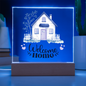 New Homeowners, Welcome Home Rustic Sign Acrylic Keepsake