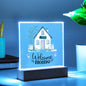 New Homeowners, Welcome Home Rustic Sign Acrylic Keepsake