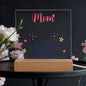 Acrylic Plaque Keepsake For Mom, Gift From Child To Mother, I Am Forever Thankful