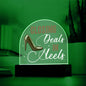 Closing Deals In Heels, Acrylic Plaque For Office Desk, Realtor Gift Idea, Entrepreneur, Boss Lady, SheEO