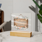 Welcome Home Acrylic Keepsake, Housewarming Gift Idea