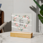 Love Lives Here Sign, Keepsake Acrylic Gift
