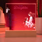 Acrylic Plaque Keepsake For Daughter, Sentimental Gift From Mom, I LOVE YOU SO MUCH
