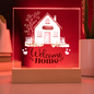 New Homeowners, Welcome Home Rustic Sign Acrylic Keepsake