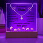 Acrylic Keepsake + Jewelry, Unique Gift For Mom, From Us Gift
