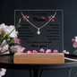 Acrylic Keepsake + Jewelry, Unique Gift For Mom, From Us Gift