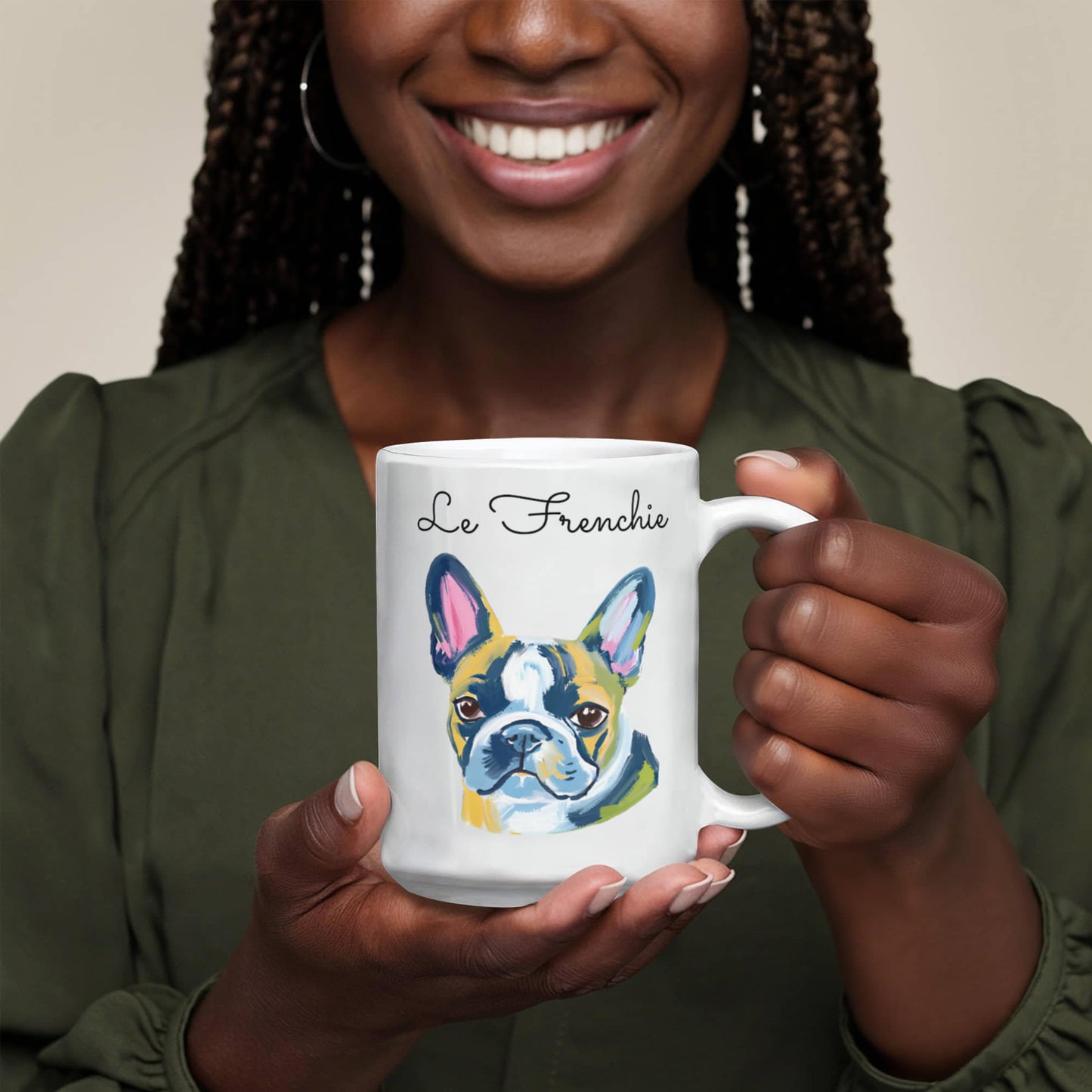 French Bulldog Mug, Le Frenchie