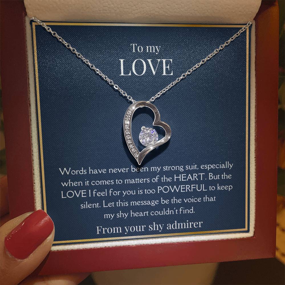 To My Love, From Your Shy Admirer