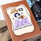 Empowering She.EO,  Coffee First, Empire Second,  Inspirational Gift for Entrepreneurs, Lined Journal