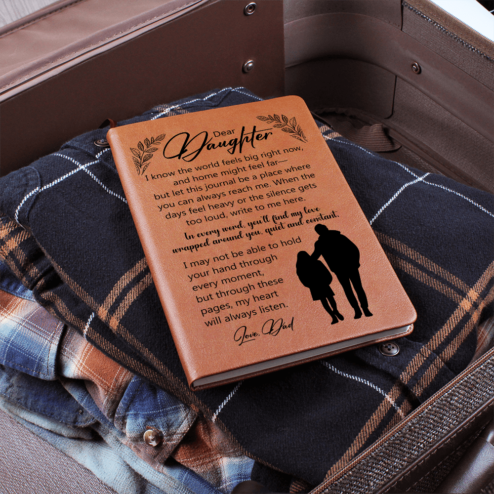 To My Daughter, Thoughtful Graphic Journal From Dad