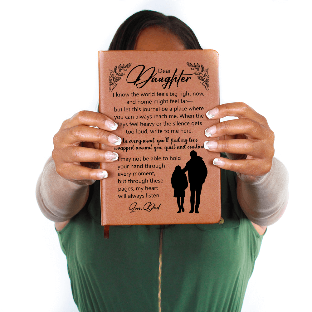 To My Daughter, Thoughtful Graphic Journal From Dad