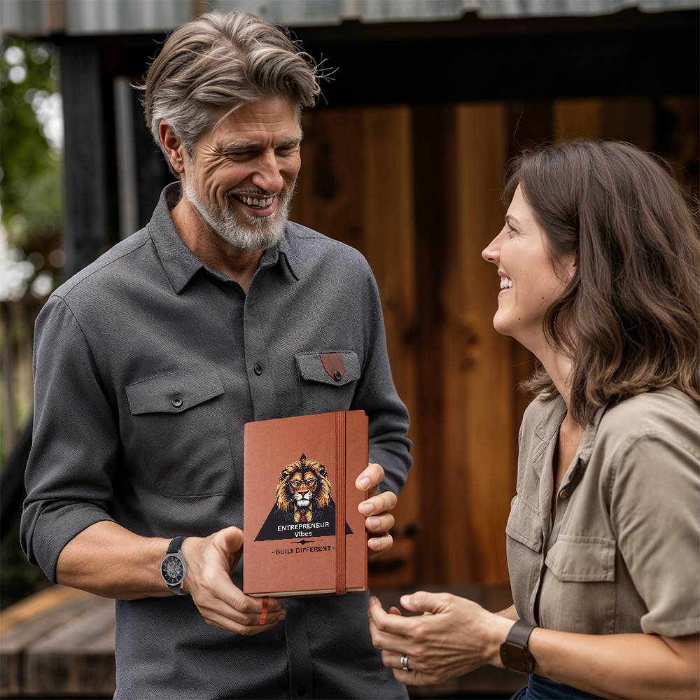 Entrepreneur Gifts For Men, Motivational Journal, Successful Man Journal, Entrepreneur Mindset Notebook