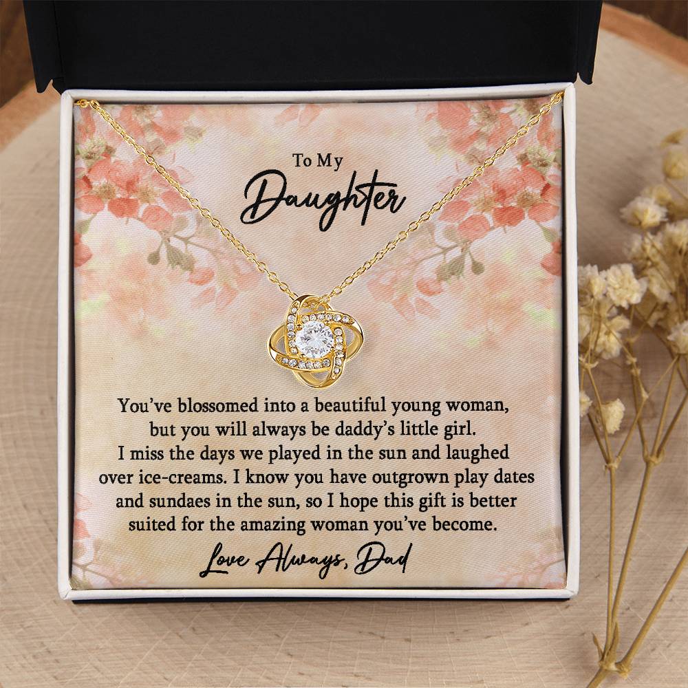To My Daughter, You've Blossomed Into A Beautiful Young Woman