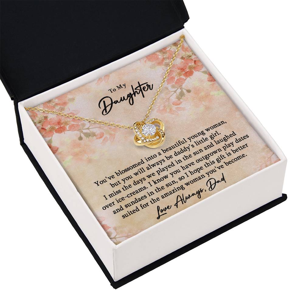 To My Daughter, You've Blossomed Into A Beautiful Young Woman