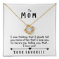 To Mom, I Love You!