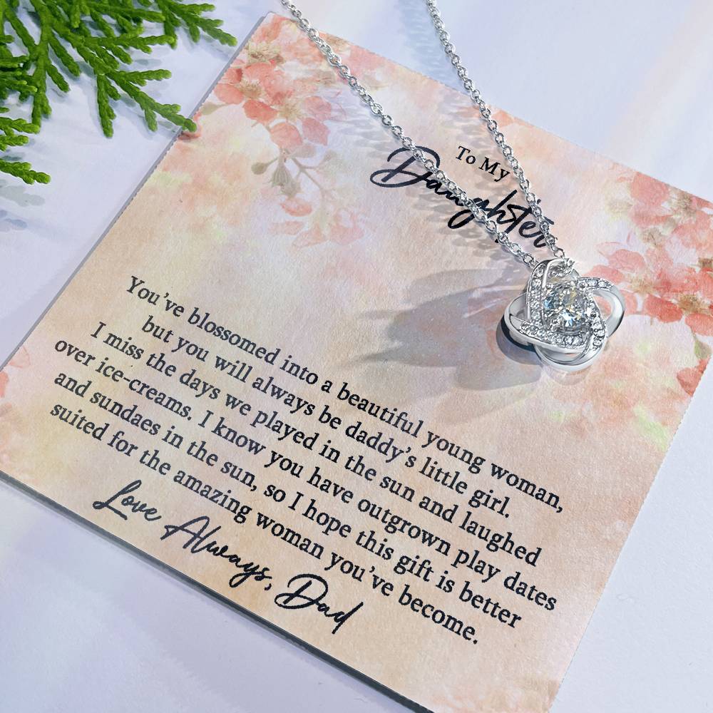 To My Daughter, You've Blossomed Into A Beautiful Young Woman