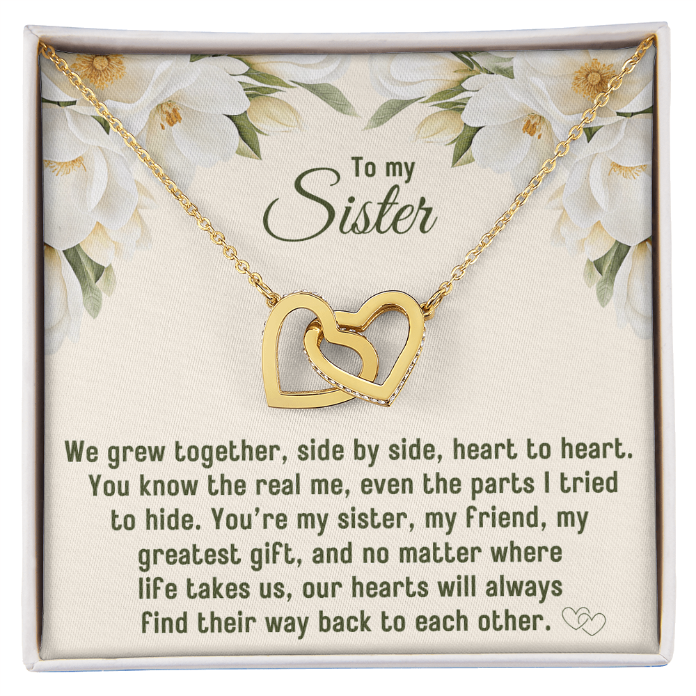 To My Sister, Side by Side, Heart to Heart