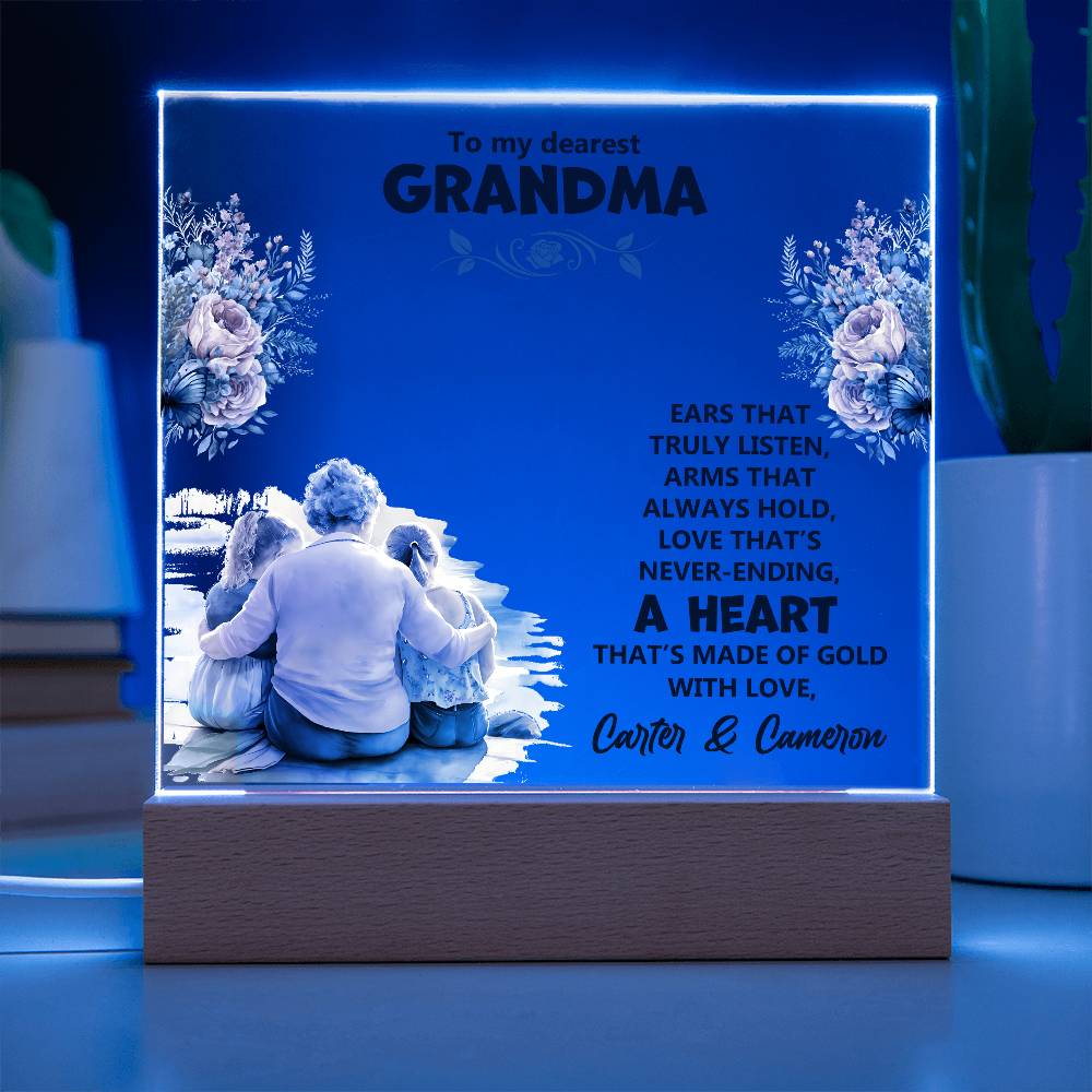 Keepsake Acrylic Bundle -To my dearest Grandma