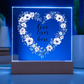 Love Lives Here Sign, Keepsake Acrylic Gift