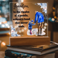Gift For Grandpa, Keepsake Acrylic Plaque For Grandparent,  Gift From Grandson