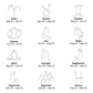 Pisces Zodiac Symbol Necklace