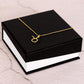 Taurus Zodiac Symbol Necklace