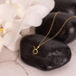 Taurus Zodiac Symbol Necklace