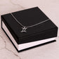 Gemini Zodiac Symbol Necklace