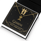 Gemini Zodiac Symbol Necklace