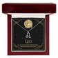 Leo Zodiac Symbol Necklace