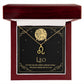 Leo Zodiac Symbol Necklace