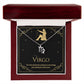 Virgo Zodiac Symbol Necklace