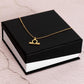 Libra Zodiac Symbol Necklace