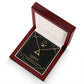Libra Zodiac Symbol Necklace