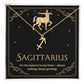 Sagittarius Zodiac Symbol Necklace