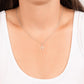 Pisces Zodiac Symbol Necklace