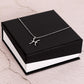 Pisces Zodiac Symbol Necklace