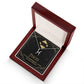 Pisces Zodiac Symbol Necklace