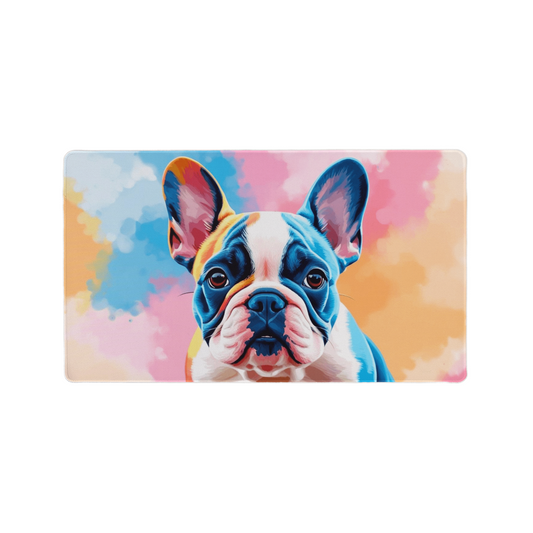 French Bulldog Gaming Mat, Frenchie Art