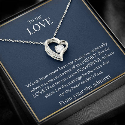 To My Love, From Your Shy Admirer