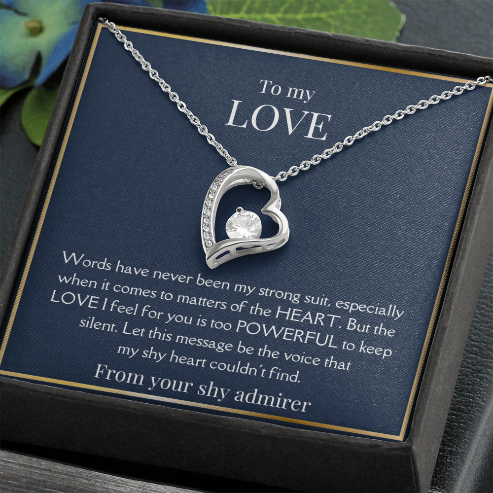 To My Love, From Your Shy Admirer