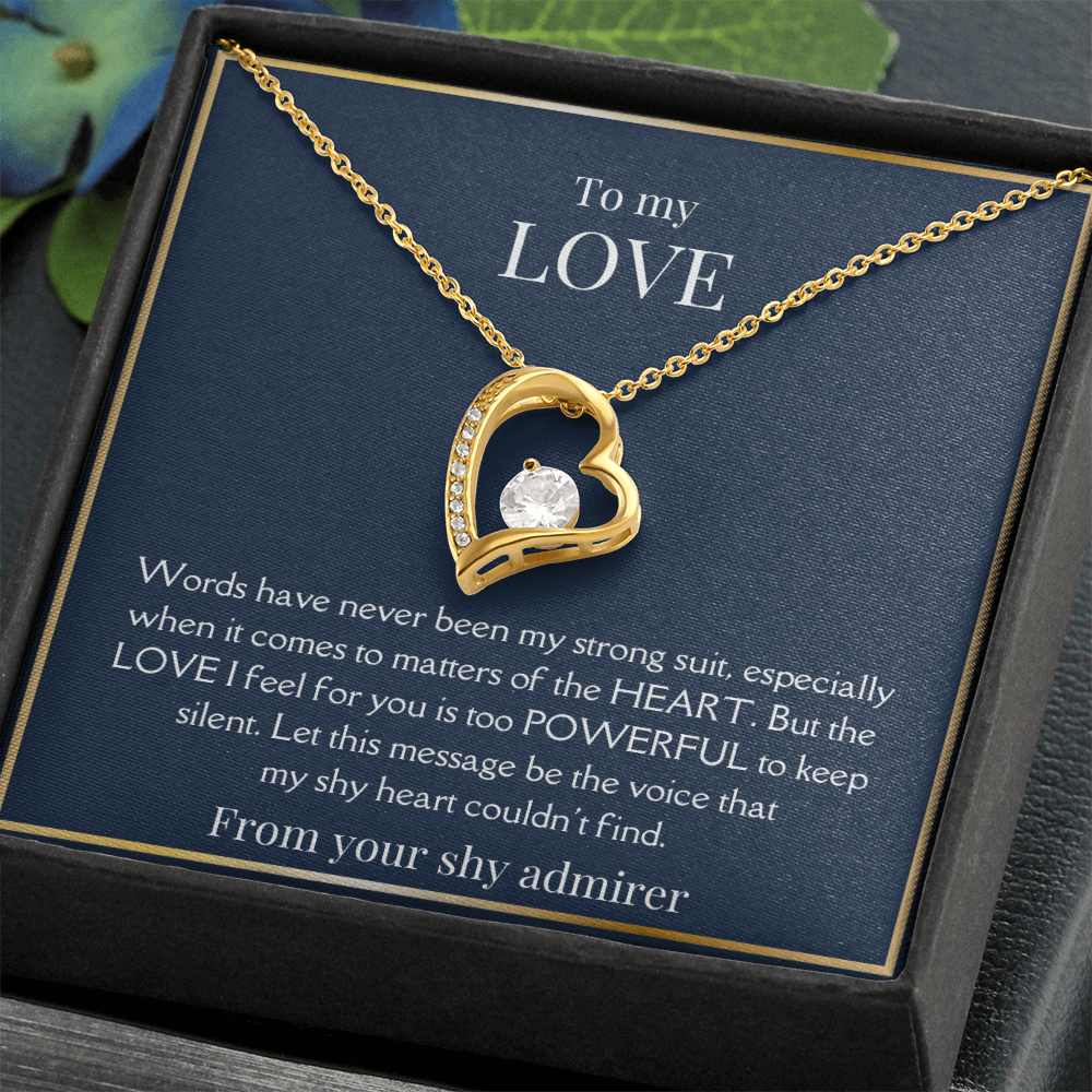 To My Love, From Your Shy Admirer