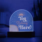 Acrylic Plaque, Classroom Decor, Counseling Office Plaque, Inclusion, You Belong Here