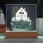 New Homeowners, Welcome Home Rustic Sign Acrylic Keepsake
