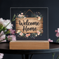 Welcome Home Acrylic Keepsake, Housewarming Gift Idea