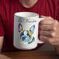 French Bulldog Mug, Le Frenchie